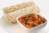 Butter Chicken + 2 Butter Roti's